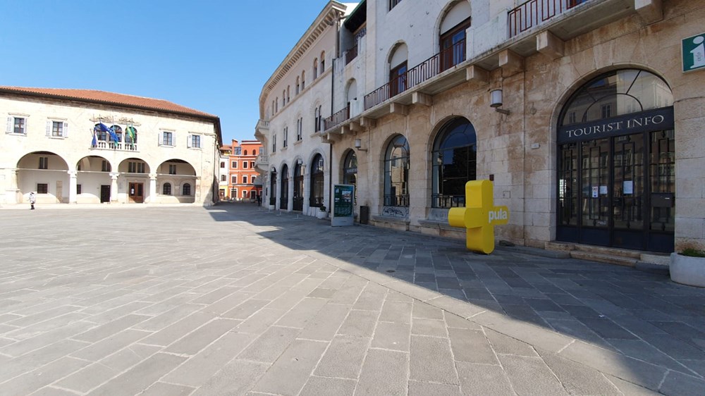 Pula u doba koronavirusa, 30. ožujka 2020. (Miran SPADA)